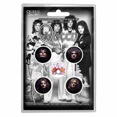 QUEEN- FACES 5 PIN PACK