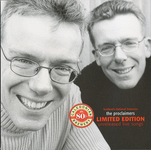 THE PROCLAIMERS- LIMITED EDITION:UNRELEASED LIVE SONGS- USED CD