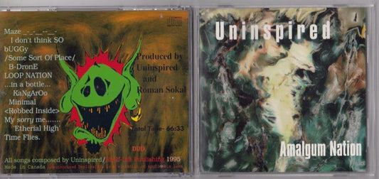 UNINSPIRED- AMALGUM NATION- USED CD