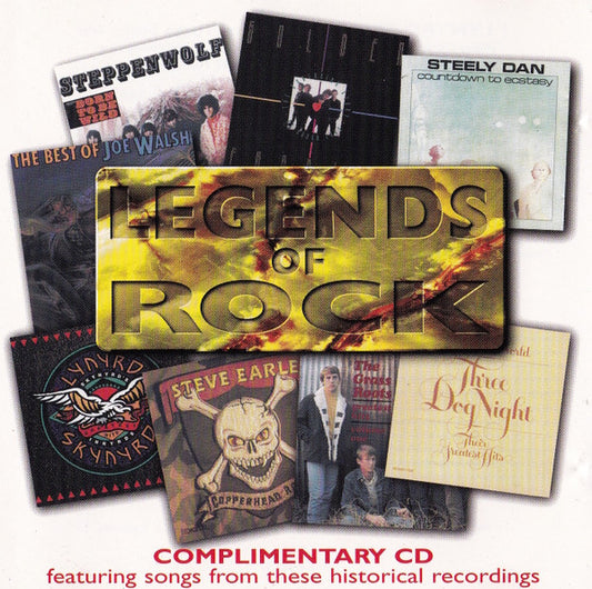 VARIOUS ARTISTS- LEGENDS OF ROCK 1977- USED CD