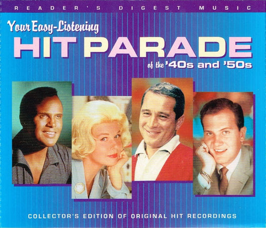 YOUR EASY LISTENING- HIT PARADE OF THE 40'S AND 50'S- USED CD COLLECTORS EDITION 2 CD SET