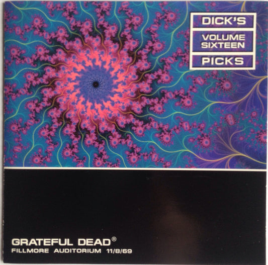 GRATEFUL DEAD - DICKS PICKS - VOLUME SIXTEEN FILLMORE AUDITORIUM 3CD 11/08/69