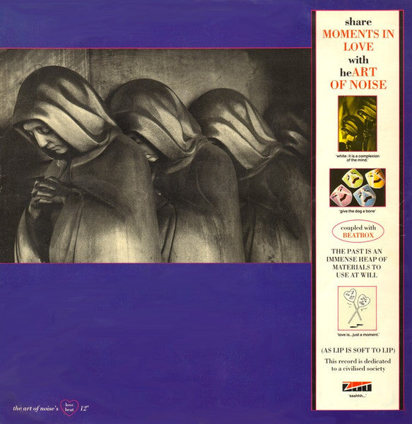 ART OF NOISE - MOMENTS IN LOVE - 1985 ORIGINAL PRESSING - *(NM) USED VINYL