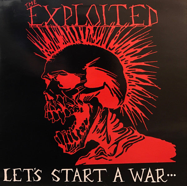 THE EXPLOITED - LET'S START A WAR... (1983) - *(NM) USED VINYL