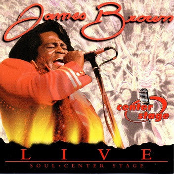 JAMES BROWN - CENTER STAGE LIVE - USED CD