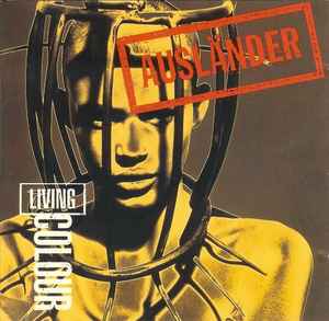 LIVING COLOUR- AUSLANDER- USED CD