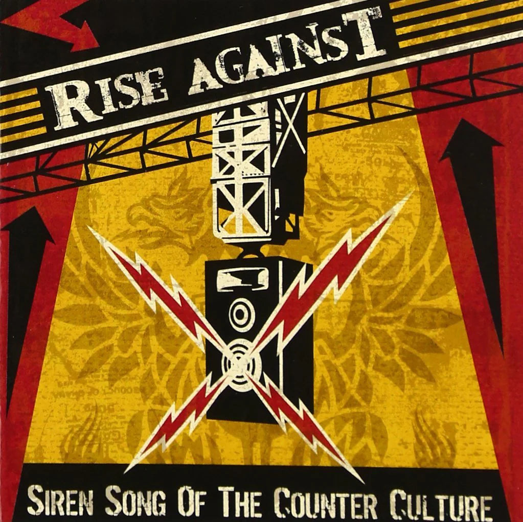 RISE AGAINST - SIREN SONG OF THE COUNTER CULTURE - USED CD PUNK