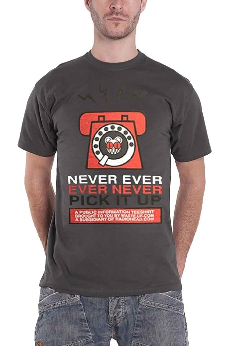 RADIOHEAD - NEVER EVER - TSHIRT