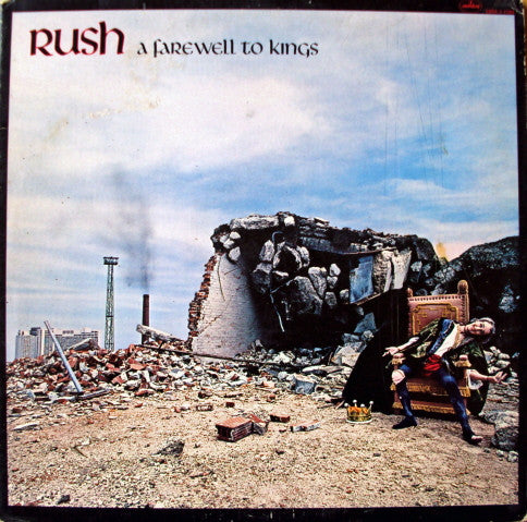 RUSH - A FAREWELL TO KINGS  - ORIGINAL 1977 PRESSING - USED VINYL