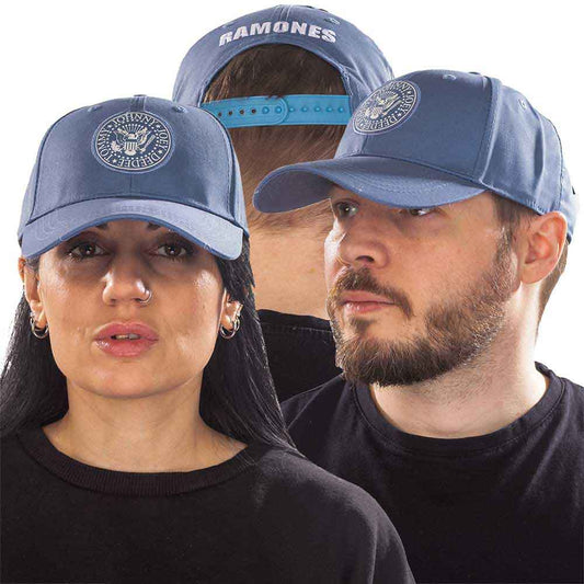 THE RAMONES-PRESIDENTIAL SEAL UNISEX BASEBALL CAP FULLY LICENSED MERCHANDISE
