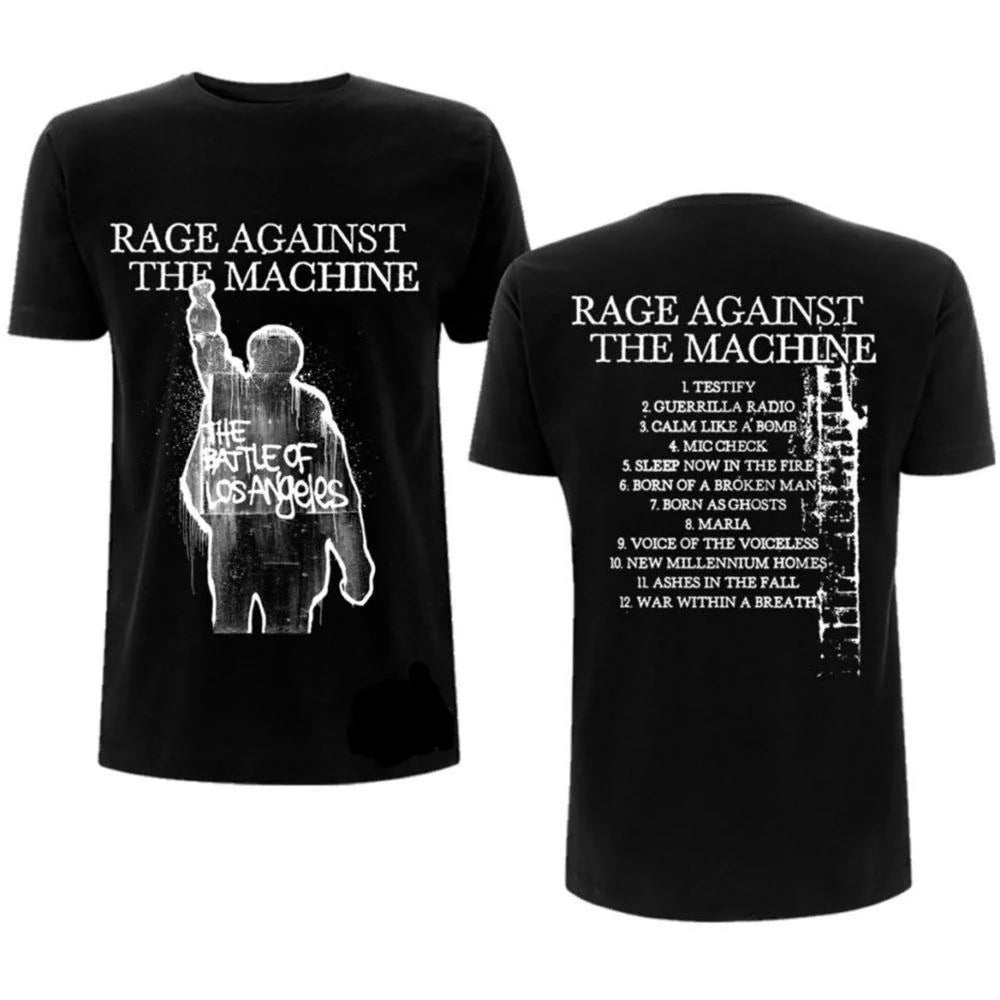 RAGE AGAINST THE MACHINE - LOGO BATTLE OF L.A. - TSHIRT