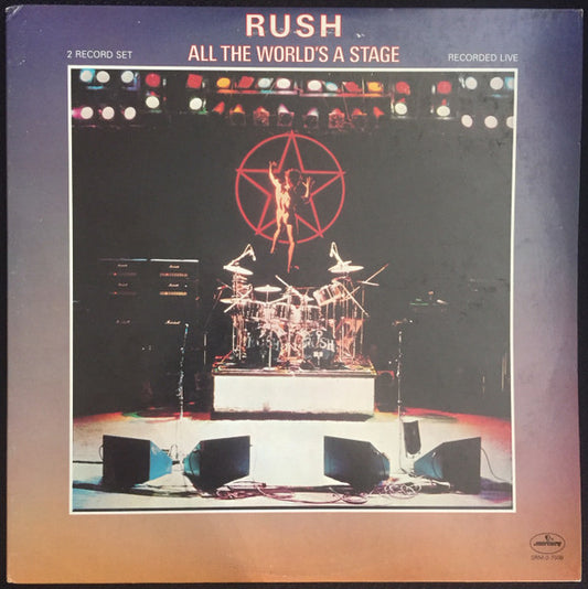 RUSH - ALL THE WORLD'S A STAGE (2LP)   - Used Vinyl