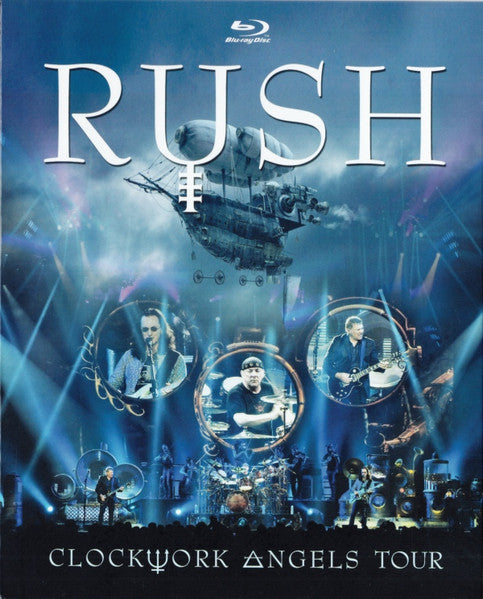 RUSH - CLOCKWORK ANGELS TOUR - BLURAY EDITION CONCERT DVD- USED MUSIC DVD