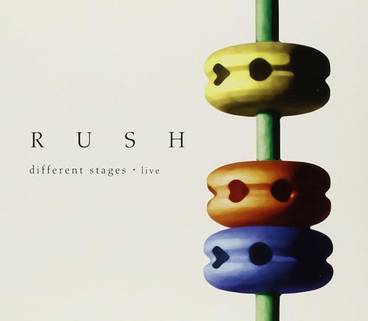 RUSH - DIFFERENT STAGES LIVE - 3CD SET -  USED CD