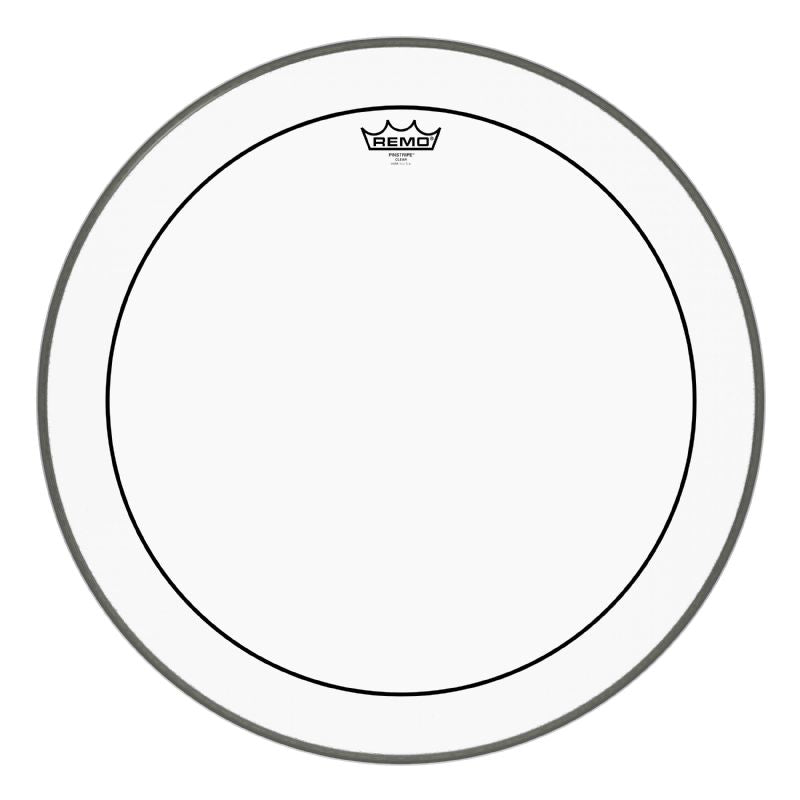 Remo 22" Pinstripe Clear Bass Drum Head