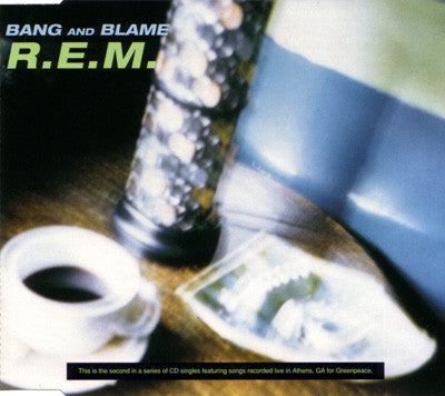 R.E.M. - BANG AND BLAME - (NM*) - USED CD