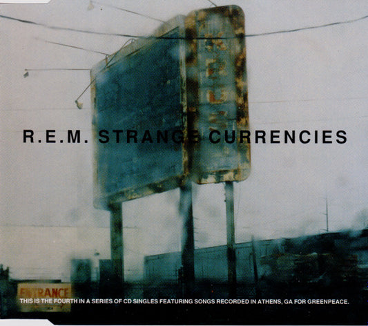 R.E.M. STRANGE CURRENCIES - (NM*) - USED CD