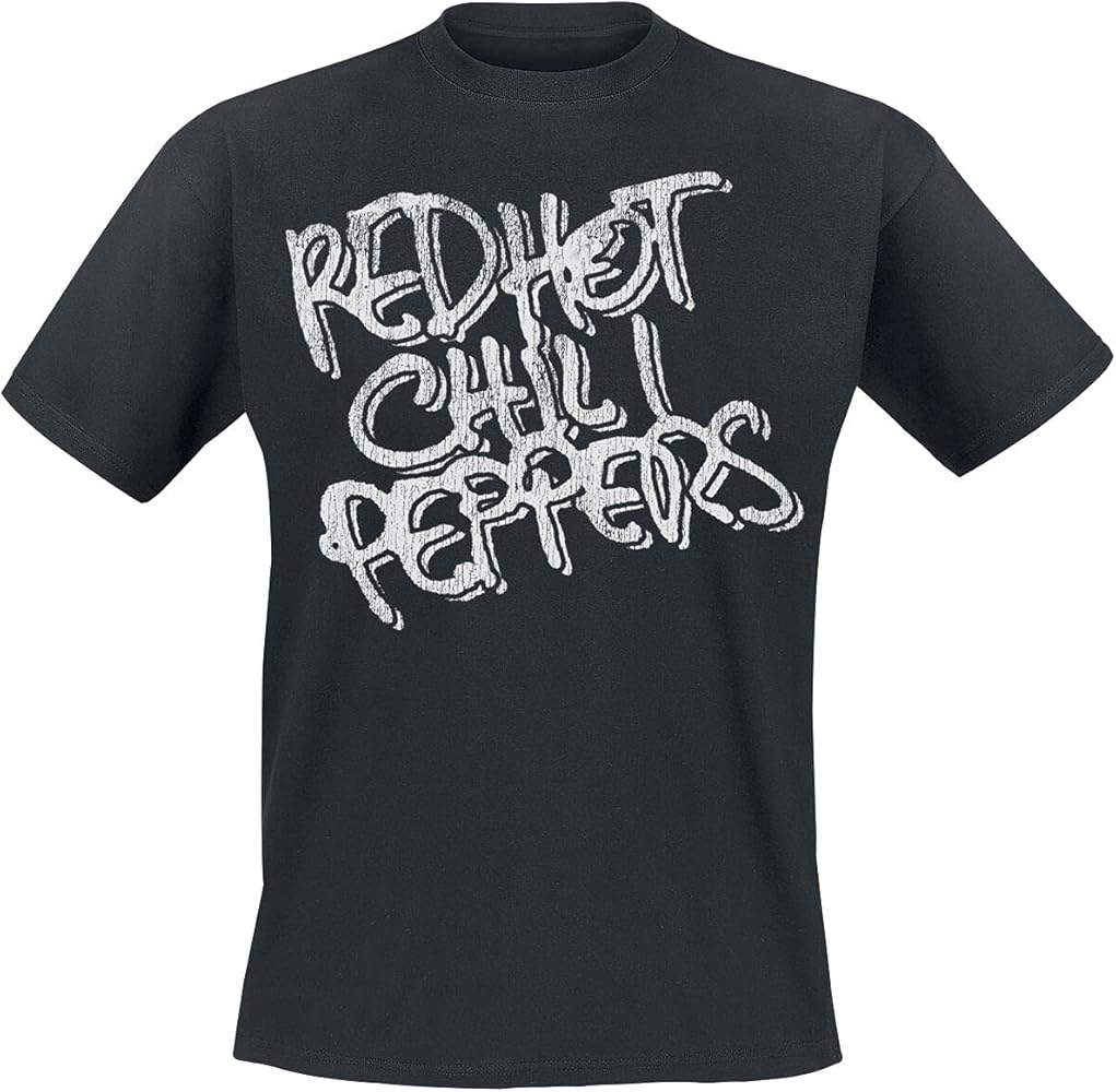 RED HOT CHILI PEPPERS - BAND NAME - TSHIRT