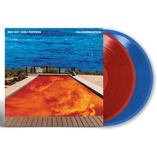 RED HOT CHILI PEPPERS - CALIFORNICATION - 2LP RED/OCEAN BLUE VINYL - NV