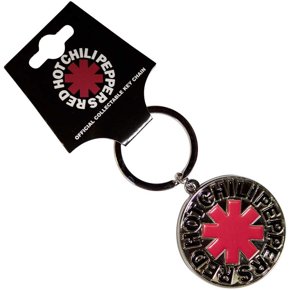 RED HOT CHILI PEPPERS - LOGO - KEYRING