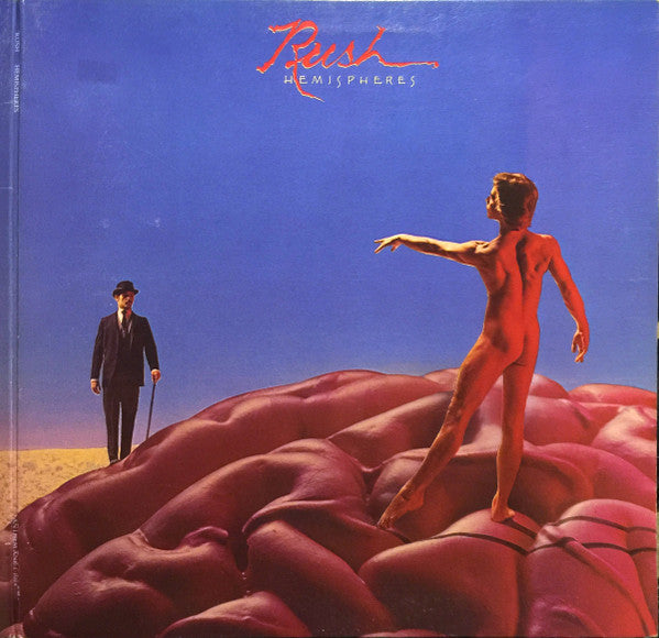 RUSH - HEMISPHERES (BLACK VINYL)   - 1978 ORIGINAL PRESSING -  Used Vinyl