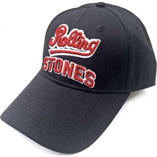 THE ROLLING STONES-TEAM LOGO UNISEX BASEBALL CAP FULLY LICENSED MERCHANDISE