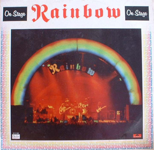 RAINBOW - ON STAGE (2LP)   - 1977 - USED VINYL