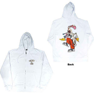 BLINK 182 - ROGER RABBIT - FULLY LICENSED MERCH - ZIPPER HOODIE
