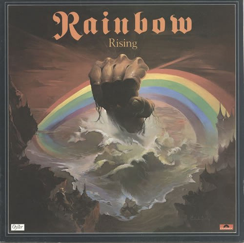 RAINBOW - RITCHIE BLACKMORES RAINBOW RISING - 1973 - USED VINYL