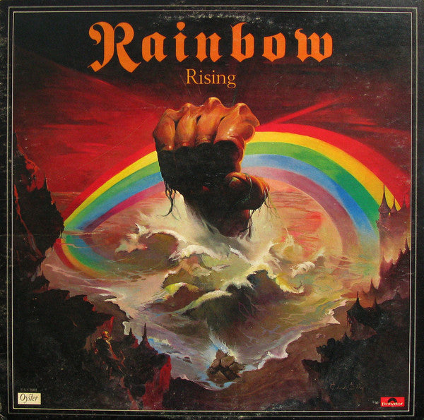 RAINBOW  - RISING (BLACKMORES RAINBOW) 1973 ORIGINAL PRESSING - USED VINYL