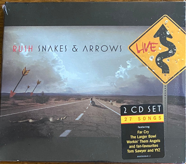 RUSH - SNAKES & ARROWS LIVE - (2008) - USED CD