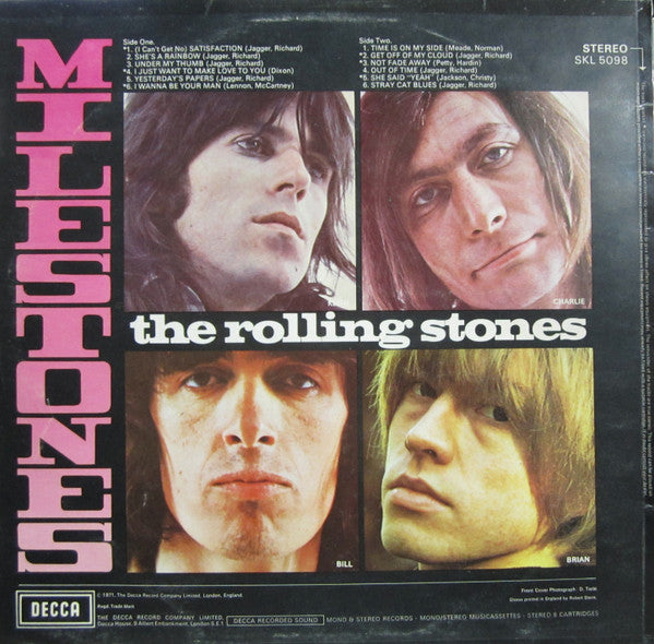 ROLLING STONES - MILESTONE - *U.K. IMPORT - 1971 - DECCA - *(NM) - USED VINYL