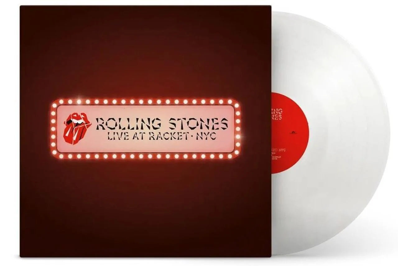 ROLLING STONES, THE - LIVE AT THE RACKET NYC - EXCLUSIVE LIMITED EDITION R.S.D. 2024 WHITE VINYL - NV