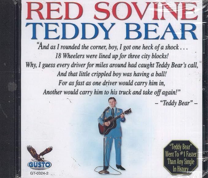 RED SOVINE - TEDDY BEAR - NEW CD