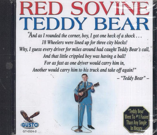 RED SOVINE - TEDDY BEAR - NEW CD