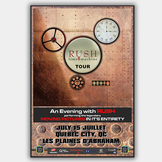 Rush (2010) - Concert Poster - 13 x 19 inches