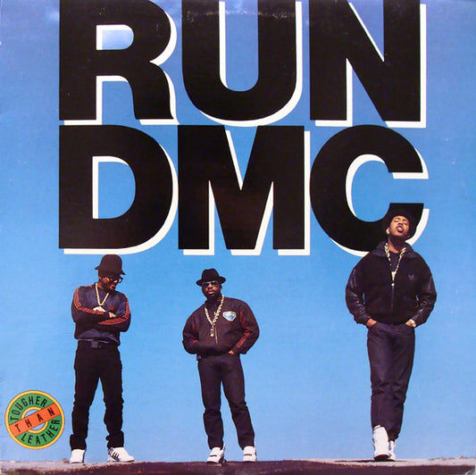 RUN DMC - TOUGHER THAN LEATHER  - ORIGINAL 1988 PRESSING - VERY CLEAN COPY VG++ - USED VINYL