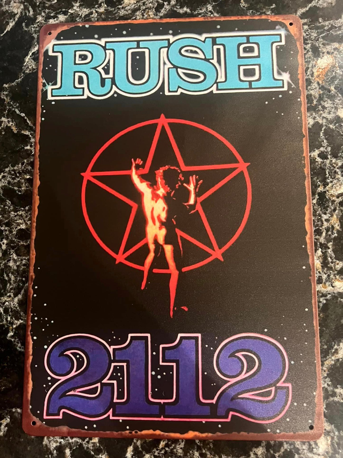 RUSH - 2112 - TIN SIGN