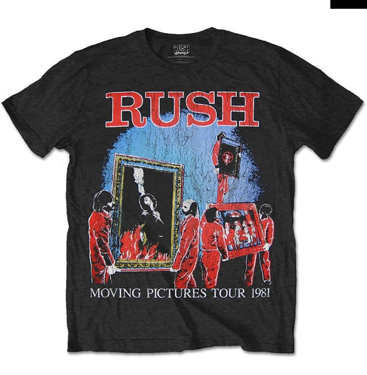 RUSH - MOVING PICTURES TOUR 1981 - TSHIRT