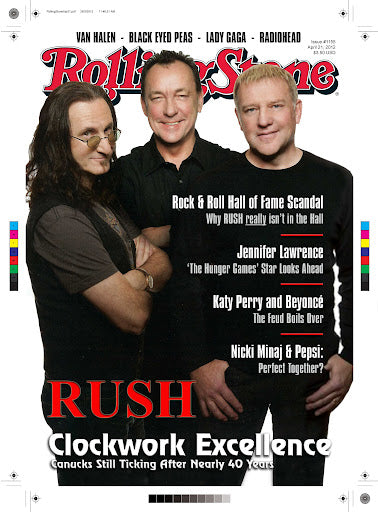 RUSH - ROLLING STONE MAGAZINE COVER - 13" X 19" - CONCERT POSTER