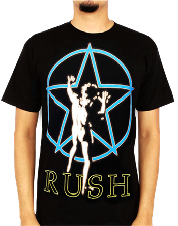 RUSH - STARMAN GLOW - TSHIRT