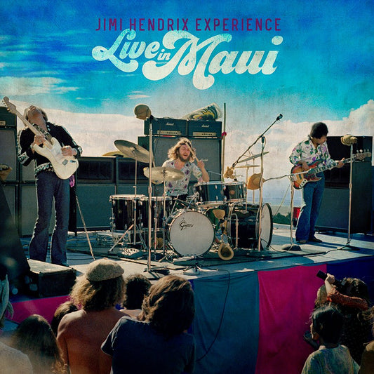 JIMI HENDRIX - LIVE IN MAUI - CLEAR COLOURED VINYL