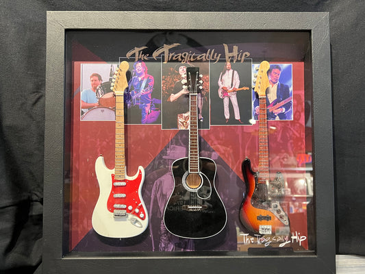 THE TRAGICALLY HIP-SHADOWBOX 16"LX14.5"WX1.5"D