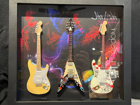 JIMI HENDRIX-SHADOWBOX 16"LX14.5"WX1.5"D