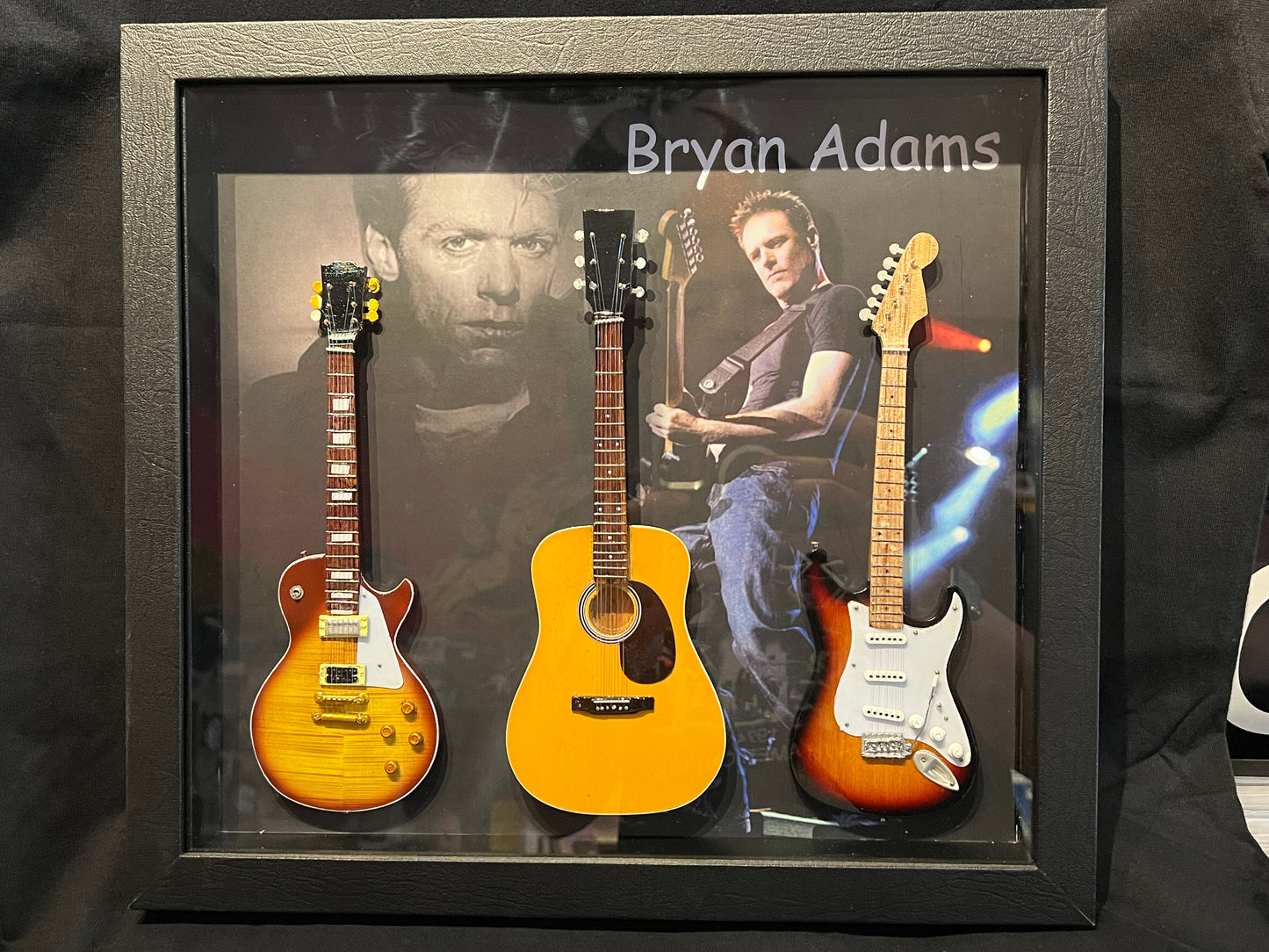 BRYAN ADAMS-SHADOWBOX 16"LX14.5"WX1.5"D