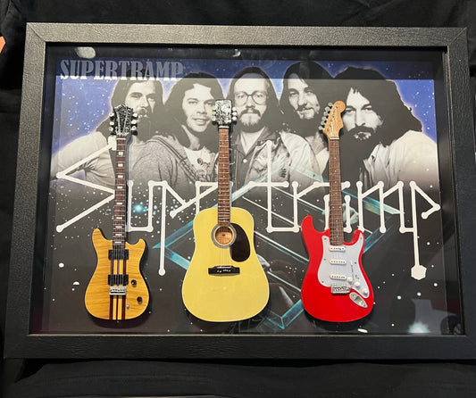 SUPERTRAMP-SHADOWBOX 20"LX15"WX1.5"D