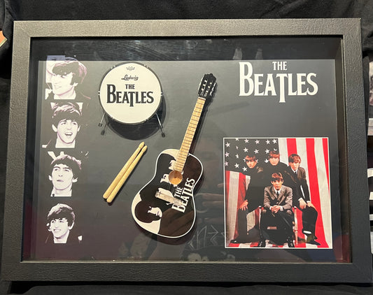 THE BEATLES-US SHADOWBOX 20"LX15"WX1.5"D