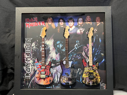 IRON MAIDEN-SHADOWBOX 16"LX14.5"WX1.5"D