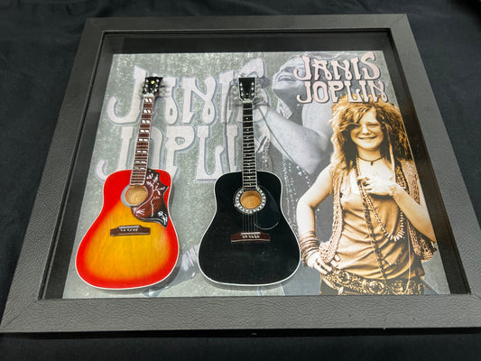 JANIS JOPLIN-SHADOWBOX 16"LX14.5"WX1.5"D