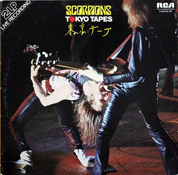 SCORPIONS - TOKYO TAPES   - 1978 ORIGINAL PRESSING - 2LP -  Used Vinyl
